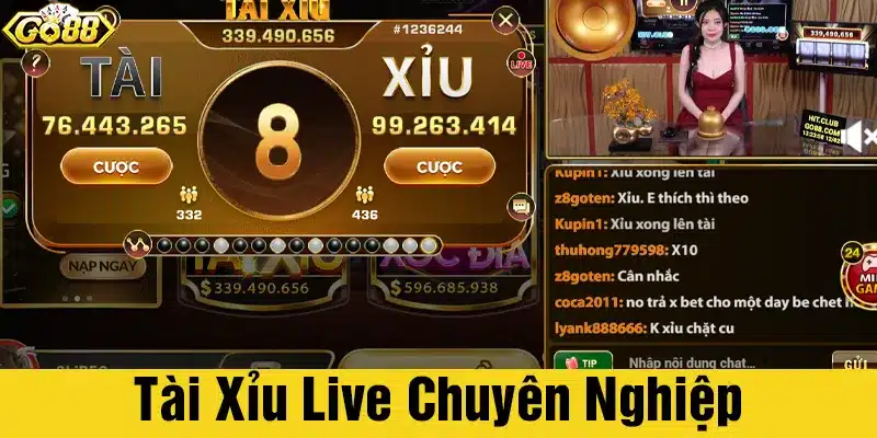 2. GO88 – Giao Diện Đẳng Cấp, Trải Nghiệm Chuyên Nghiệp